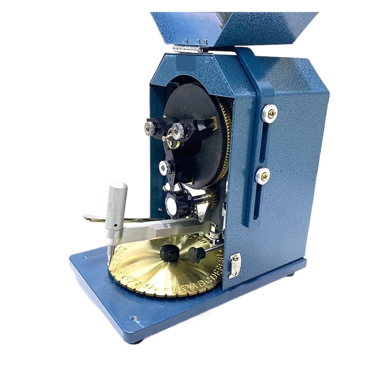 Machine De Gravure Manuelle Portable For Bagues En Or, Nom Et Lettre, À L'intérieur Des