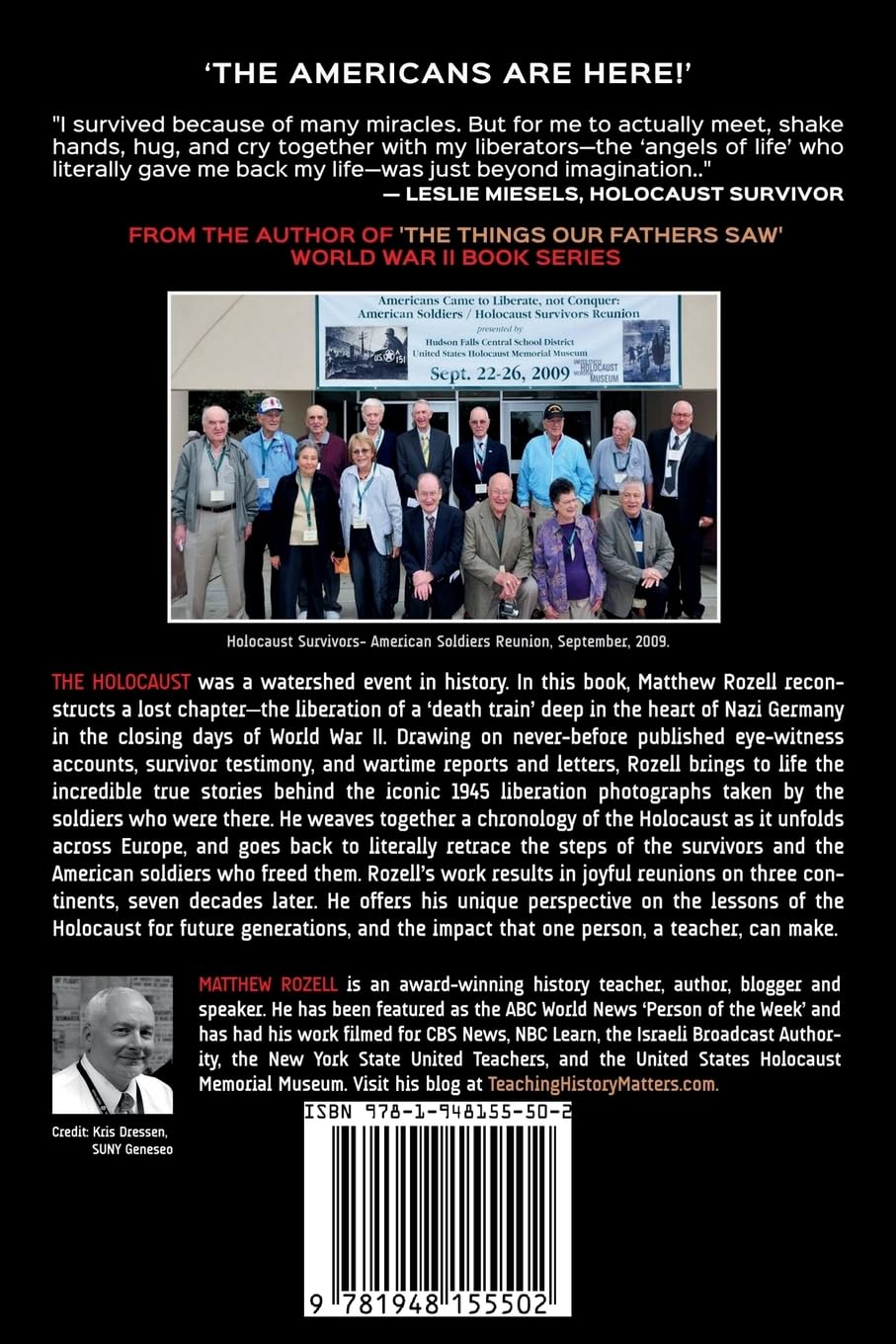 A Train near Magdeburg-LARGE PRINT EDITION: A Teacher's Journey into the Holocaust, and the Reuniting of the Survivors and Liberators, 70 Years On (MATTHEW ROZELL BOOKS-LARGE PRINT EDITIONS)