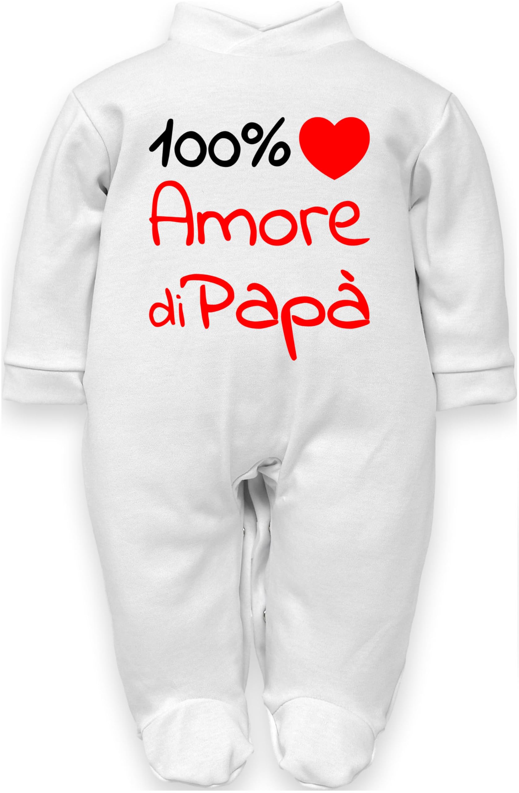 body per neonati cotone frase 100% amore di papà manche corte o in caldo cotone manica lunga, smanicati e set con bavetta cappello e tutine