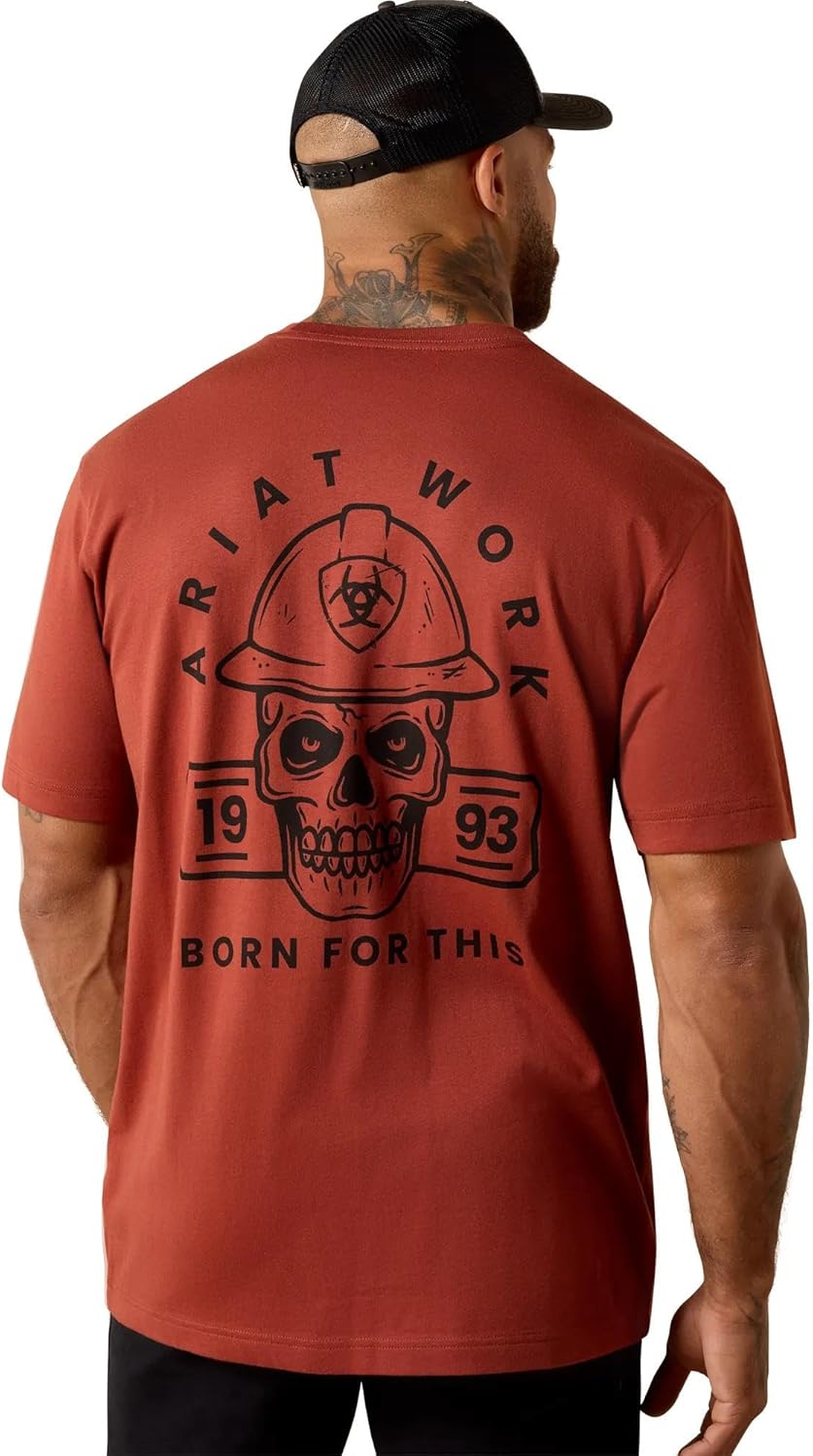 Ariat Men's Rebar Cotton Strong Hardhead T-Shirt