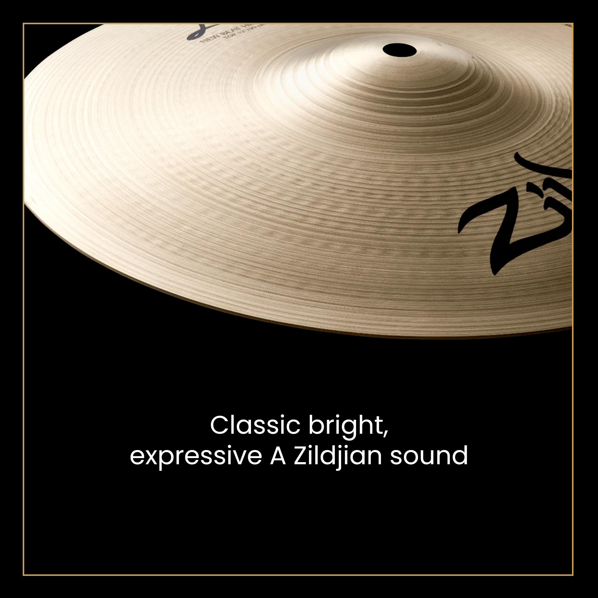 PRATO NEW BEAT HI-HATS 14 A SERIES A0133 ZILDJIAN : Amazon.com.br