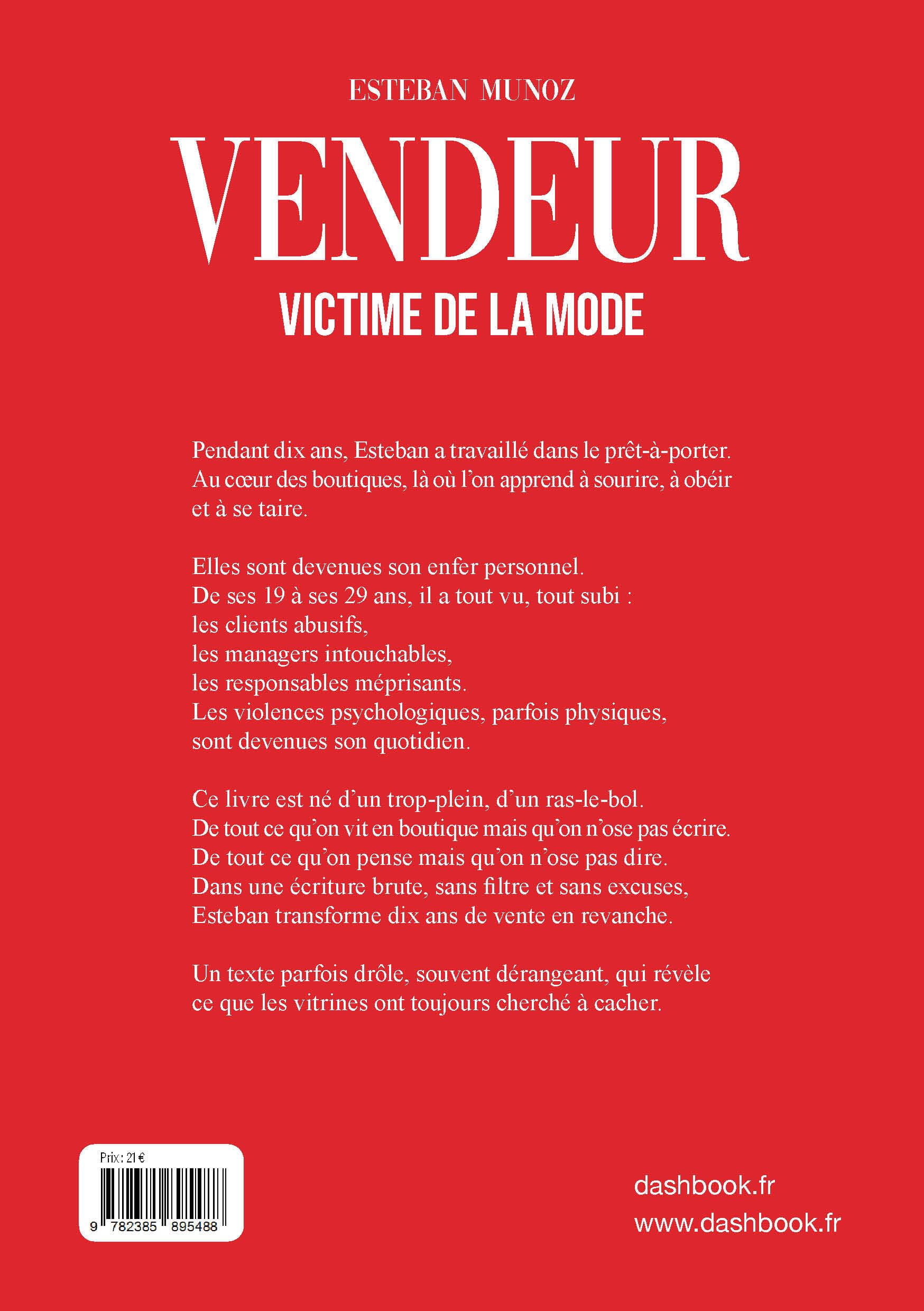 Vendeur victime de la mode