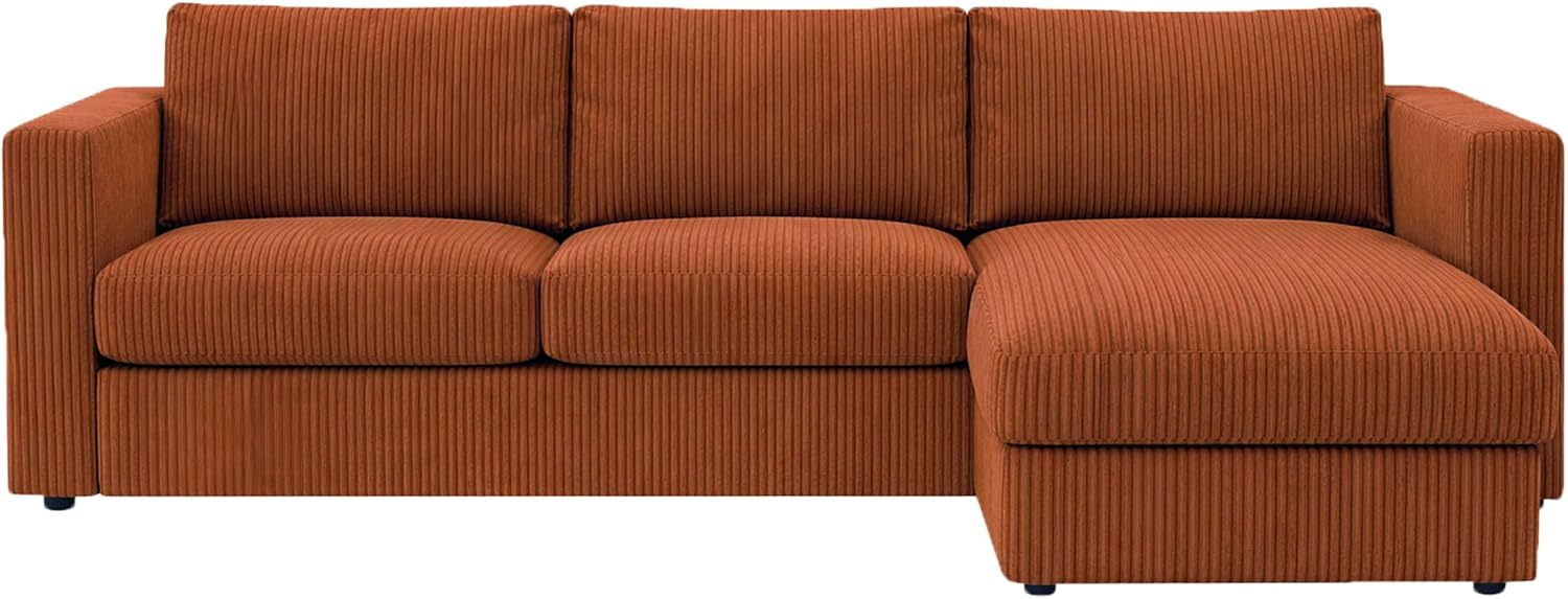 Heavy Duty Sofa Covers Compatible with IKEA VIMLE Headrest Slipcovers (Corduroy Cinnamon, Headrest)