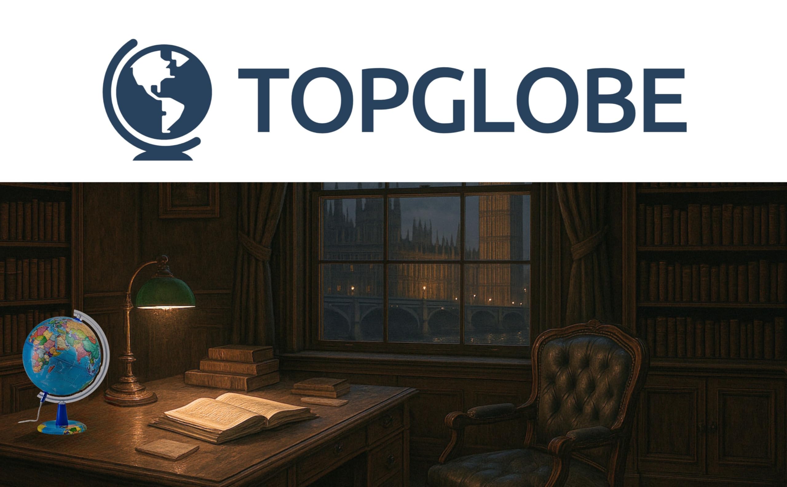 20cm Leuchtglobus - Englische Karte - Schülerglobus Moderne Politische Weltkugel – pädagogische/geografische