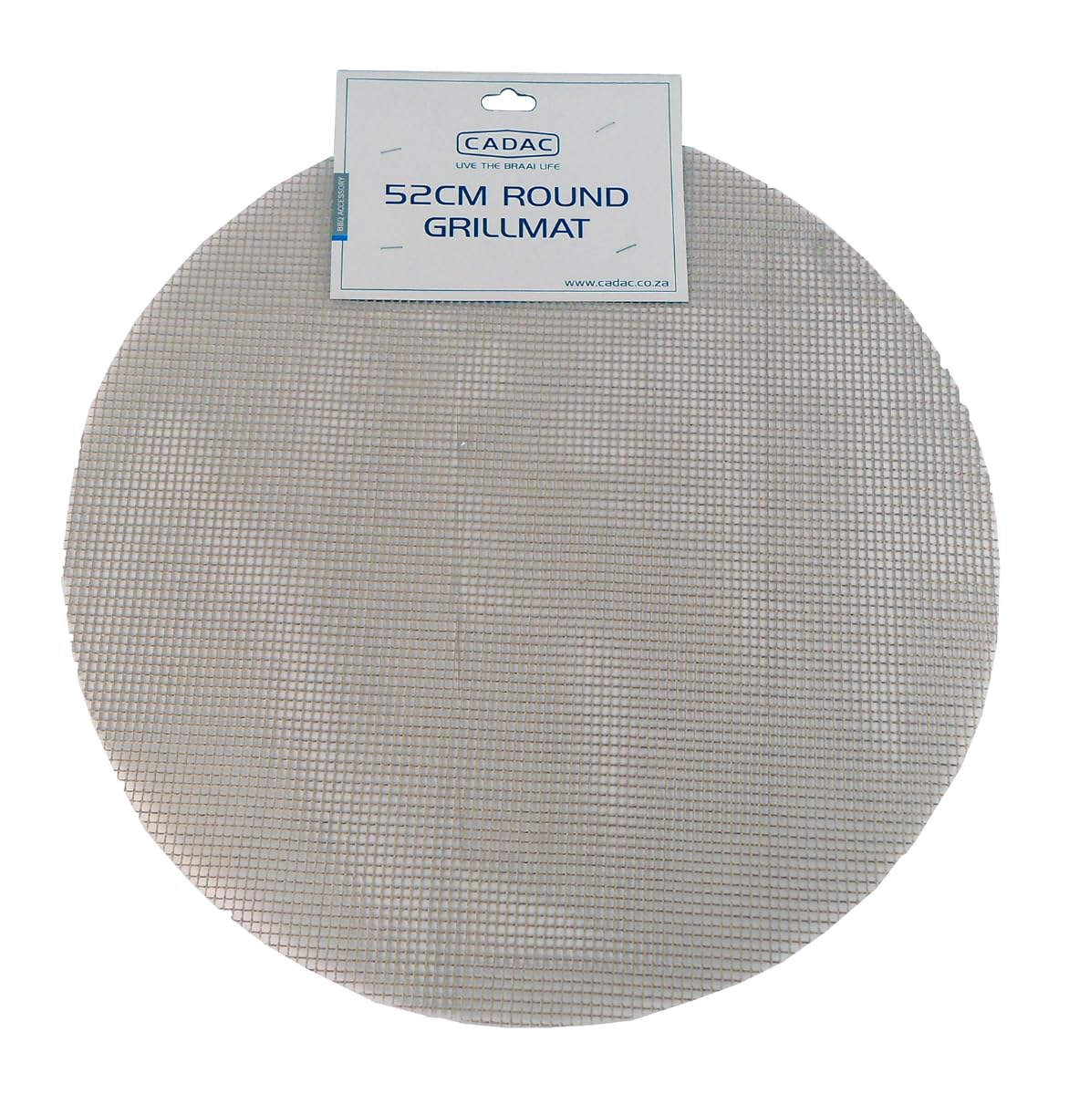 Cadac Tapis de Barbecue Rond Ø 52 cm Antiadhésif Noir