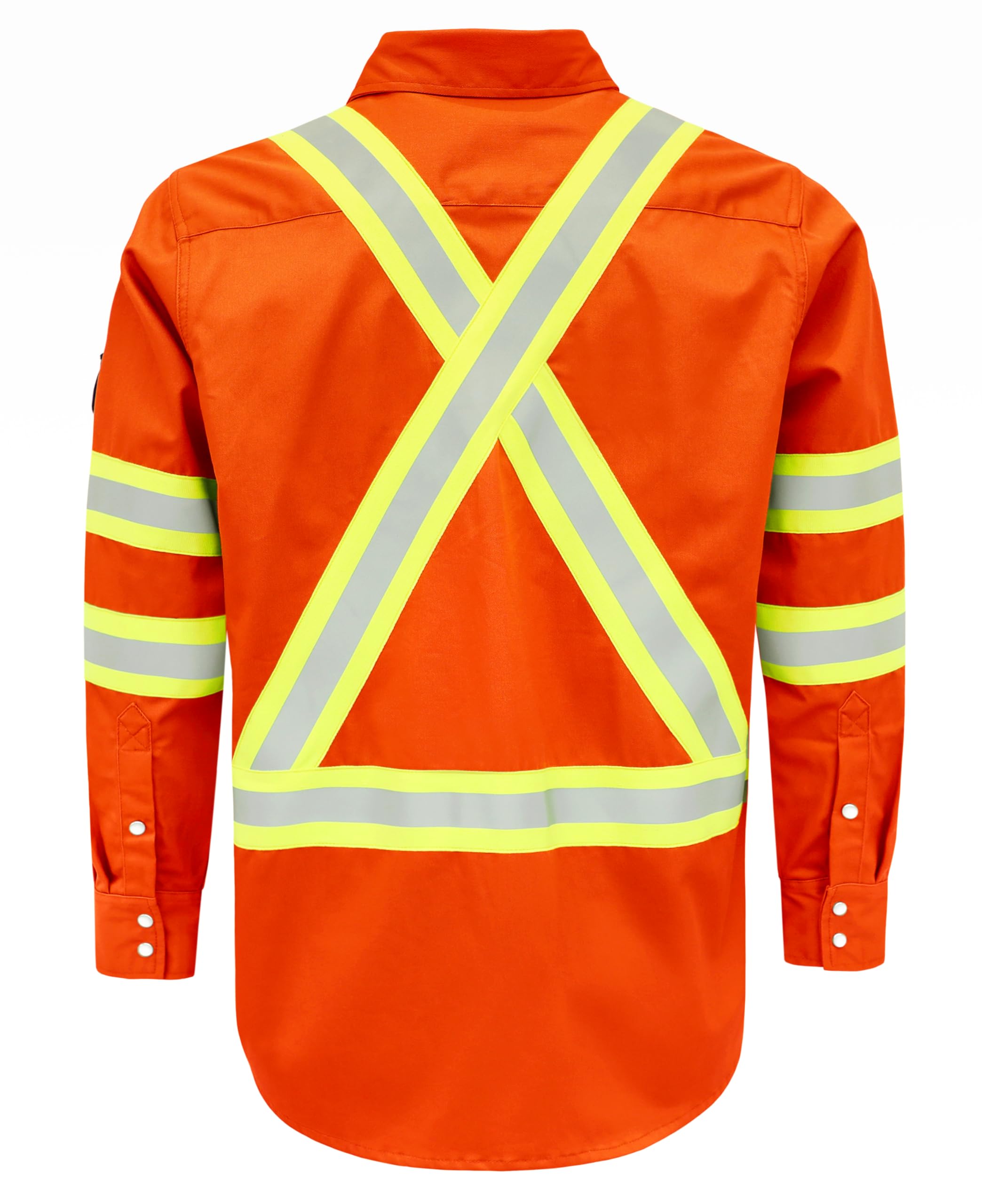 BOCOMAL - Camisa de soldador ligera, resistente al fuego, para hombre, 177 g