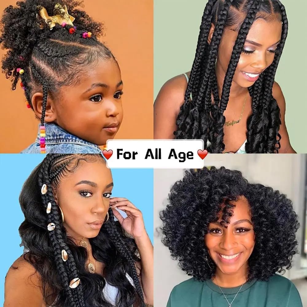 Human Braiding Hair 3 Bundles/Pack 150g Water Wave Bulk Hair No Weft 10A Brazilian Virgin Braiding for Boho Braids Wet and Wavy Braids Extensions (18 18 18inch)