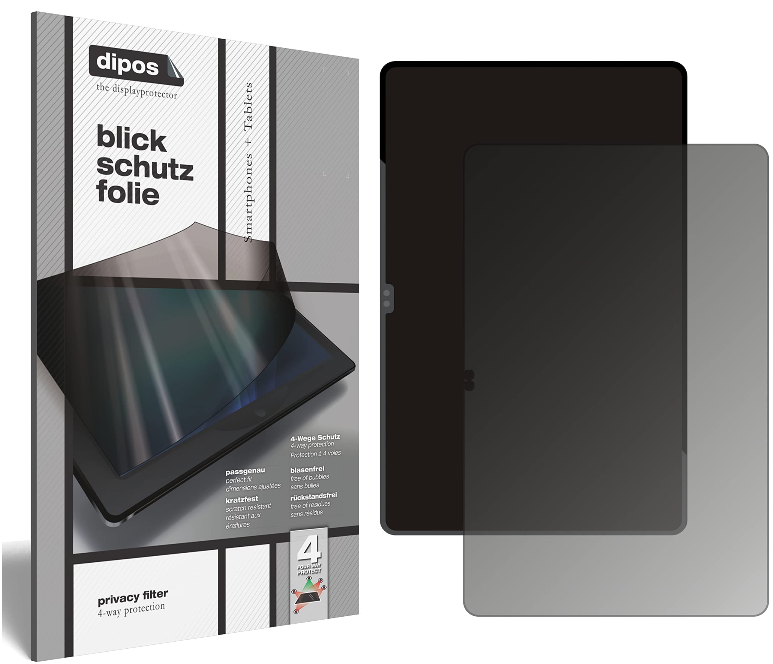 Pellicola Protettiva Per Lenovo Tab S8-50 - Dipos Crystalclear - 2 Pezzi - Made In Germany - 5