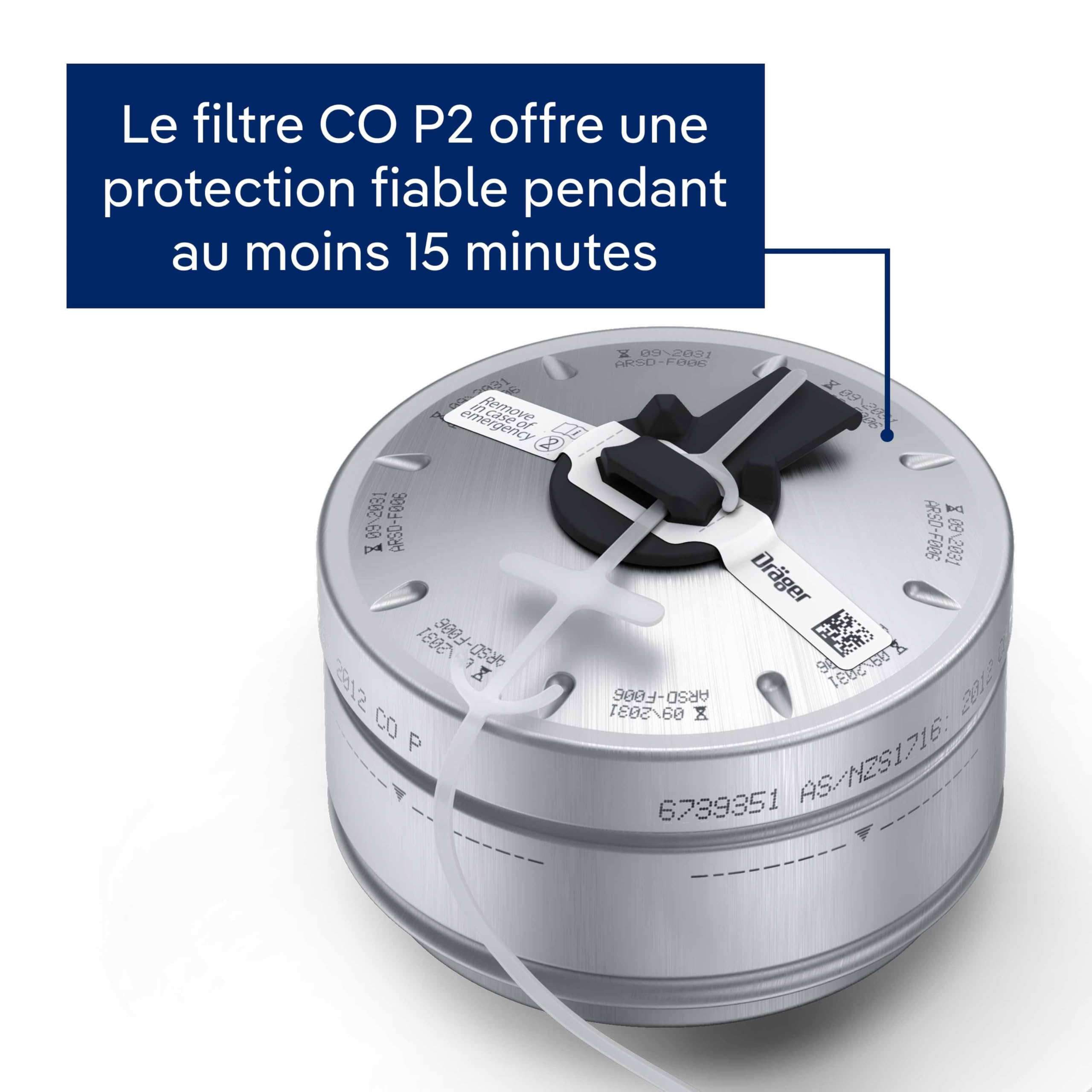 Dräger incendie PARAT C Soft Pack 5520