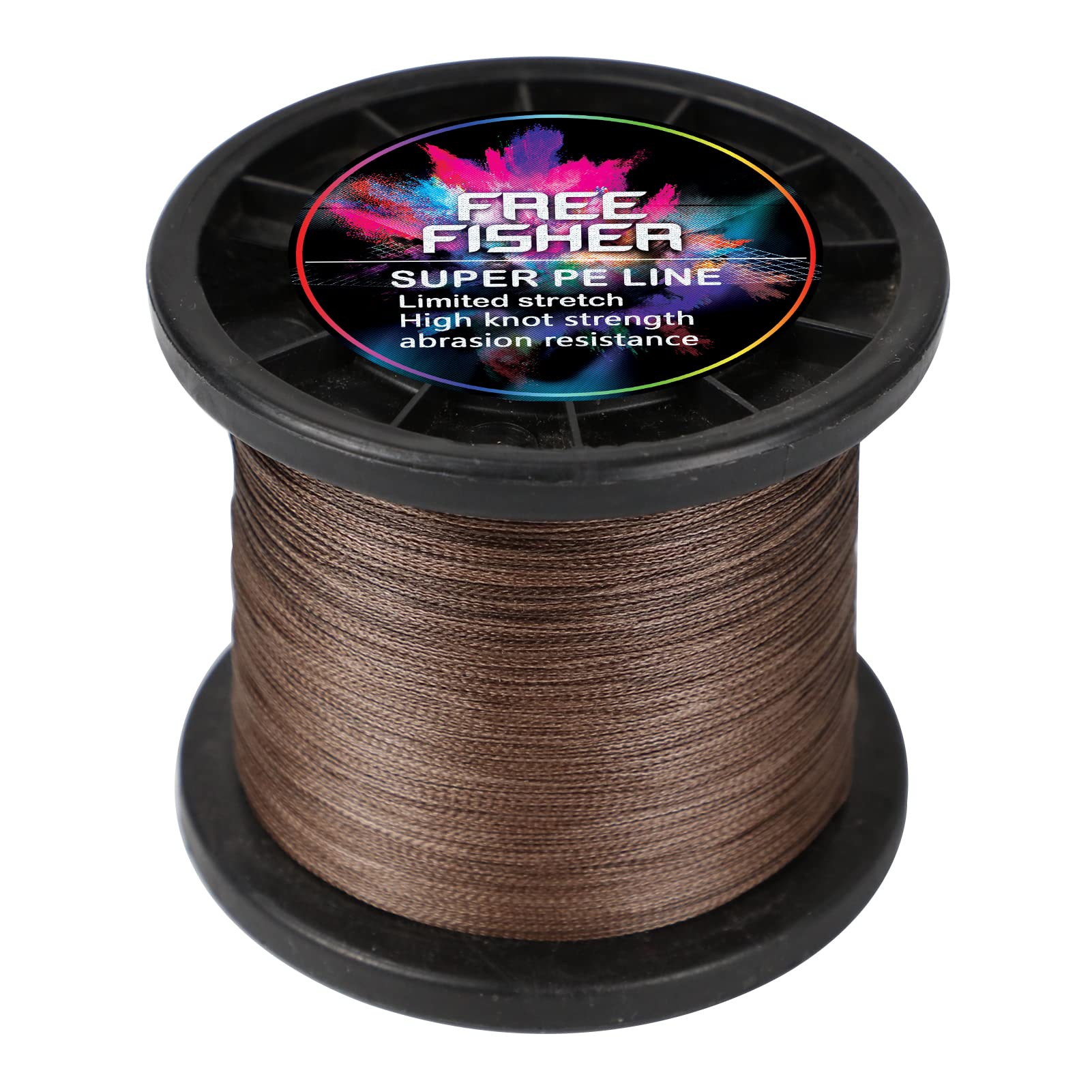 Ligne De Pêche Tressée PE 4 Brins - 300 M, 10-100LB, Haute Sensibilité, Résistante à L'abrasion - 10
