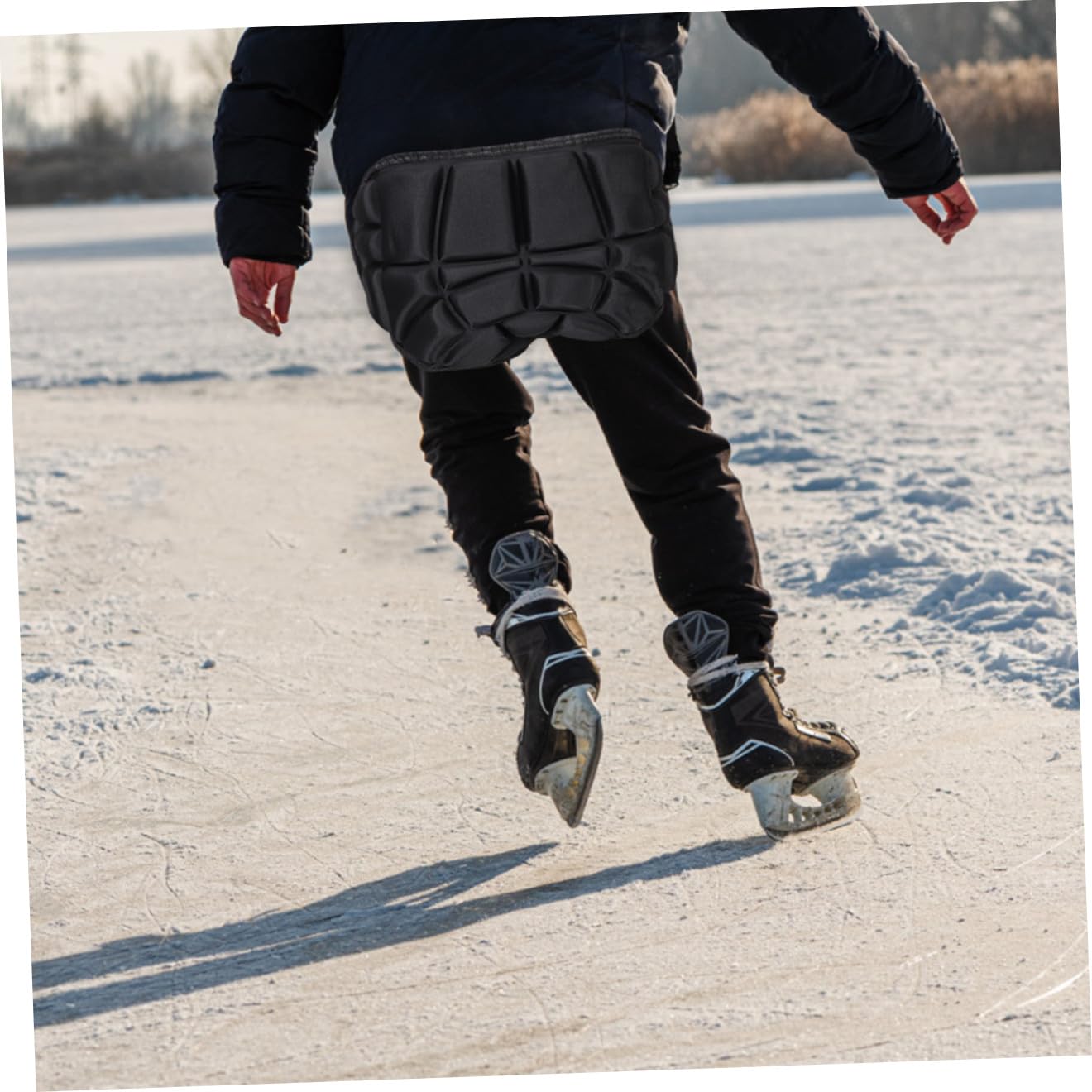 Protection Roller Adulte pour Garçon et Filles, Protections de Hanches pour Garçon et Filles, Coussinets de Fesses Sport en Sponge, Sécurité Anti-Chute pour Patinage et Ski
