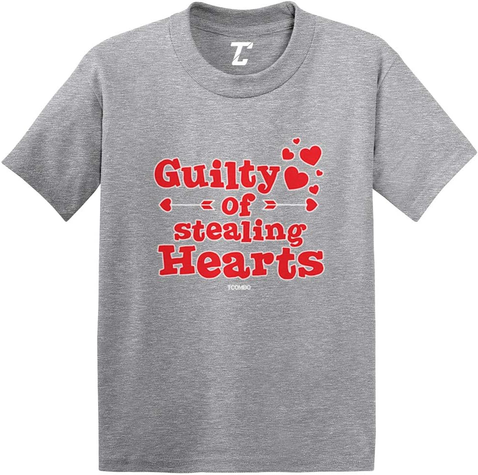 Guilty of Stealing Hearts - Valentine Infant/Toddler Cotton Jersey T-Shirt