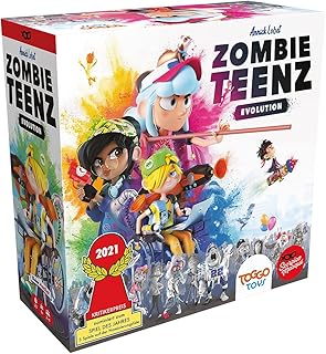 Asmodee Zombie Teenz Evolution, Kinderspiel, Strategiespiel, Deutsch