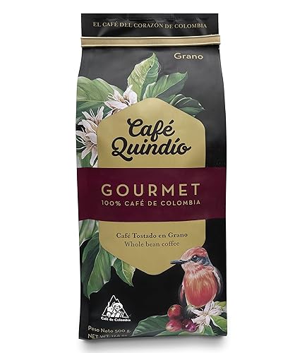Cafe Quindio Café gourmet café 100 arábica colombiano Excelso cultivo artesanal café individual grano entero 500 g176 oz