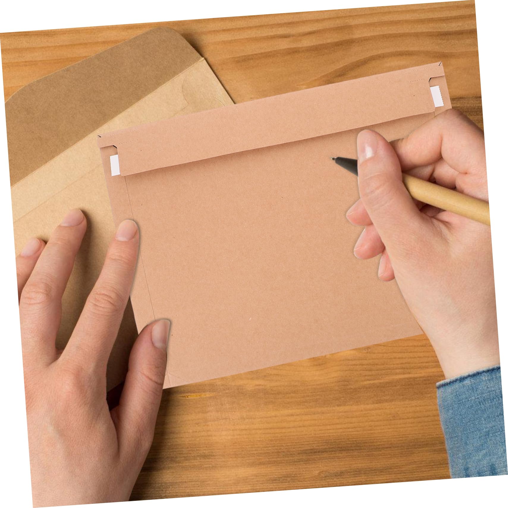 DOITOOL 30 Piezas Bolsa Para Documentos De Cartón Sobres Autosellables Para Correo y Documentos De Oficina Paquete De Sobres Planos Para Envíos De Fotografía