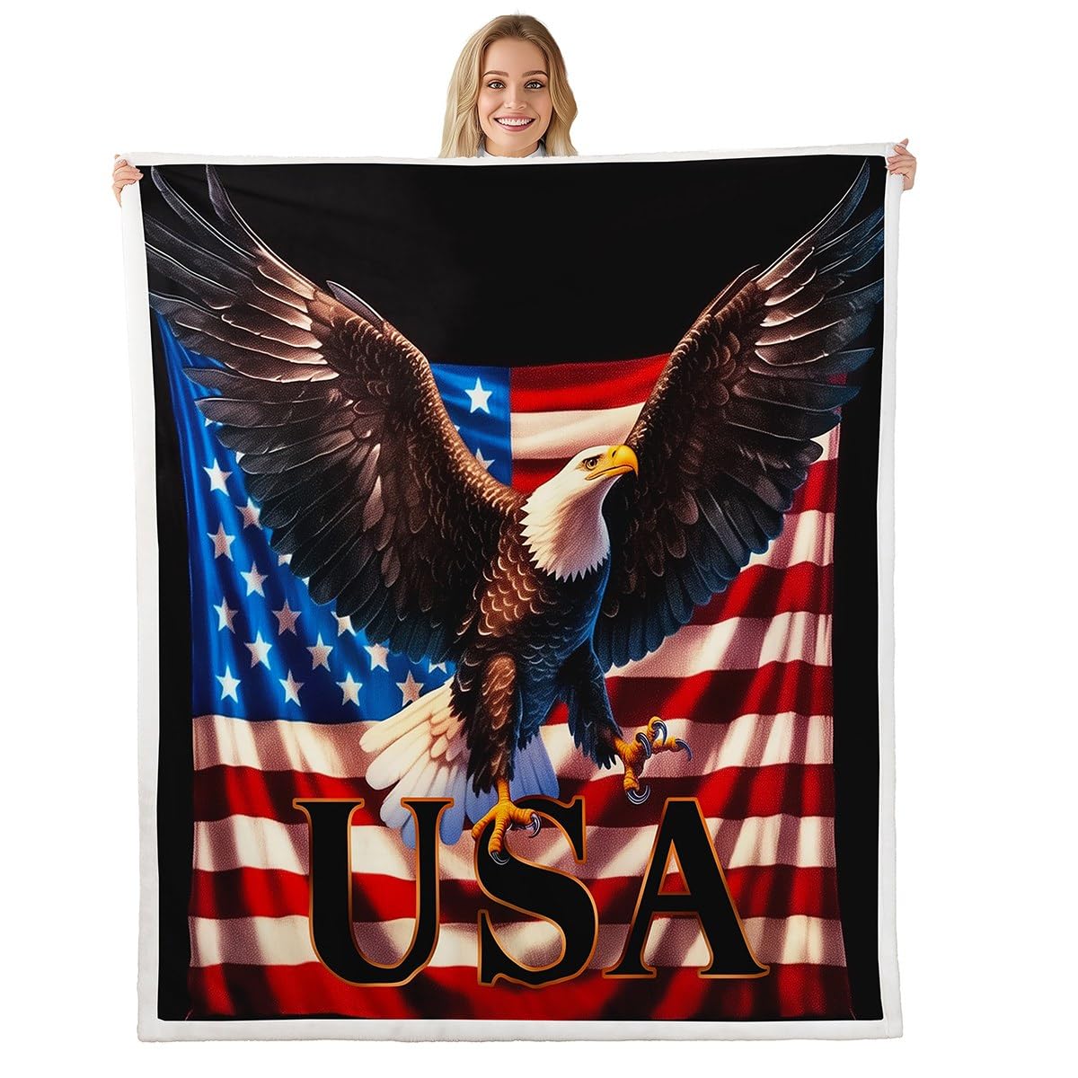 Couverture enfants aigle grand lit pour remplacer les couettes trop lourdes