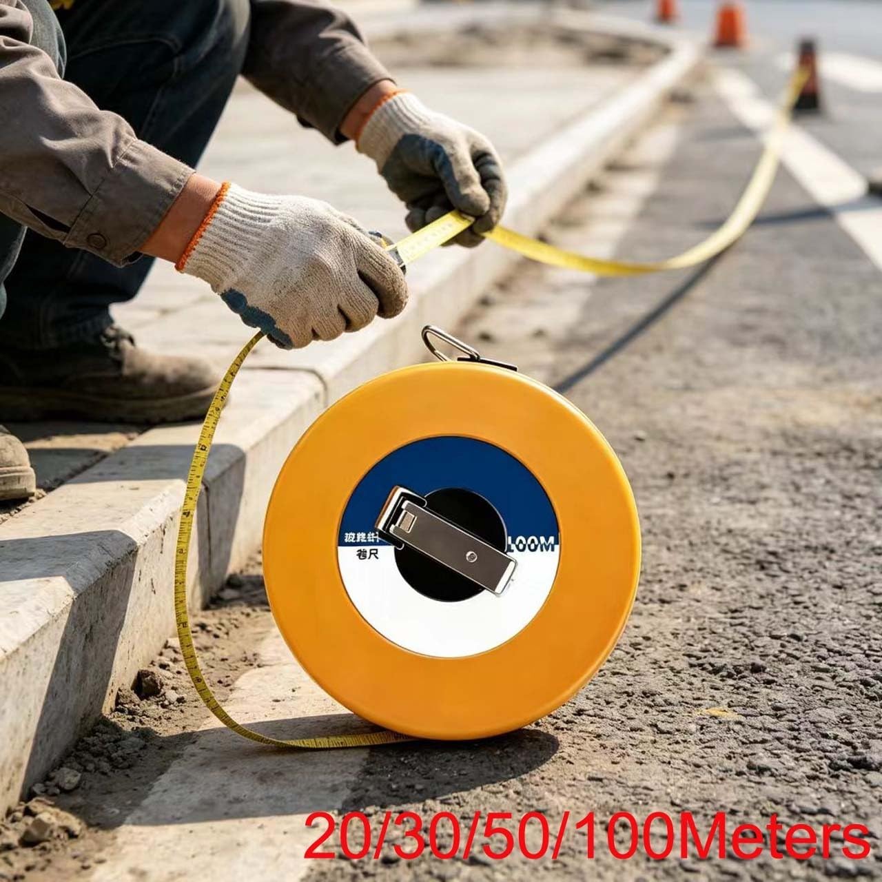 Cinta Larga 100M Para Construcción Exterior Cinta Larga 100M(50M)