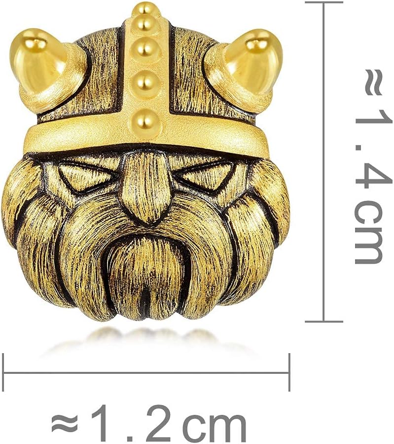 CHOW SANG SANG 999 24K Gold Charme Viking Pirates Charm Bracelet for Men & Women 90097C