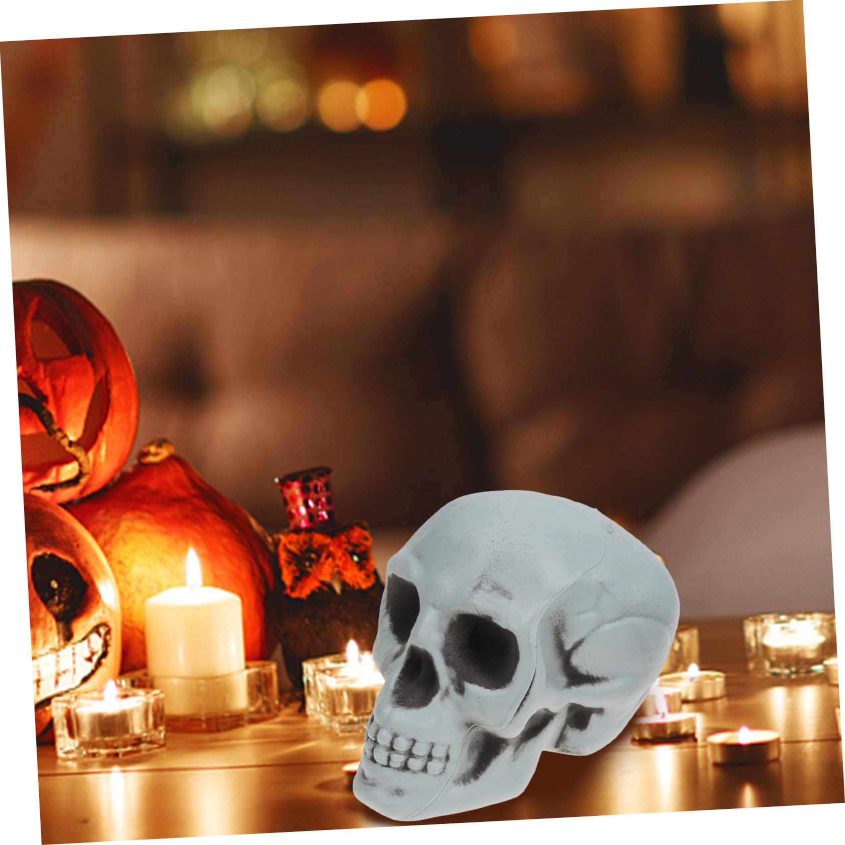 Alipis 32 Piezas De Esqueleto De Halloween Adornos De Calavera Mini Estatuilla Divertida Adorno para El Hogar Calavera para El Hogar Manualidades De Halloween Decoración De Cráneo