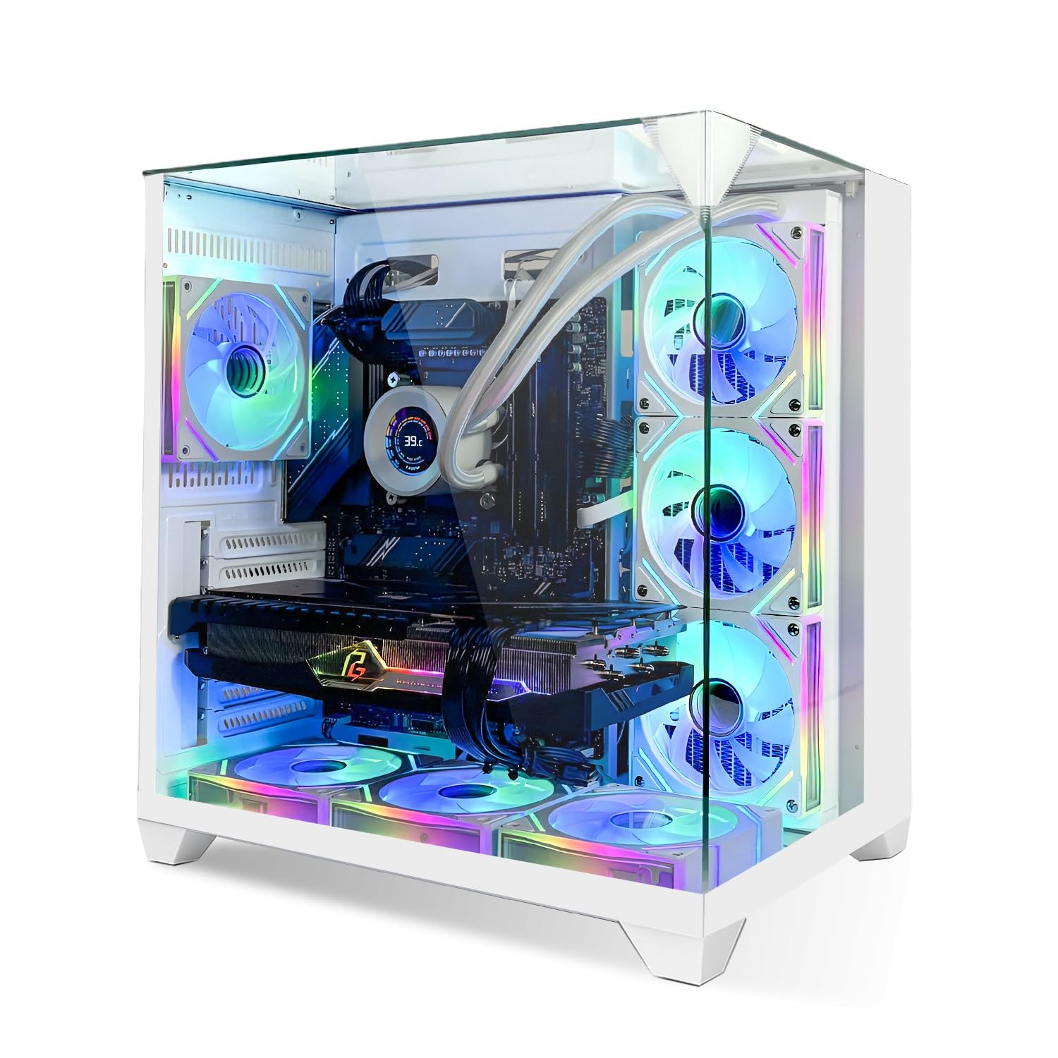 SYSTEMTREFF PC Gamer High-End - AMD Ryzen 9 9950X3D - RTX 5080 16Go