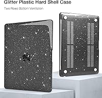 Vista 5 de MOSISO Compatible con MacBook Air de 15 pulgadas Funda 2025 2024 2023 Lanzamiento M4 A3241 M3 A3114 M2 A2941, Carcasa Rígida de Plástico Brillante