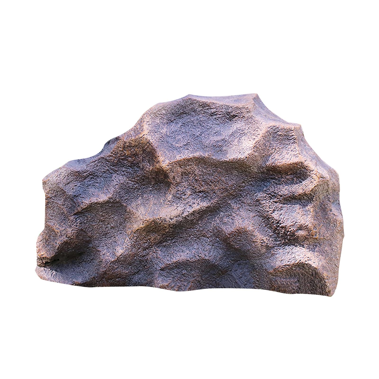 Extra Large Artificial Rock Well Pump Cover, Outdoor Landscaping with Fiberglass Simulation Landscape Fake Boulder(73x32x49cm/28x12x19in)