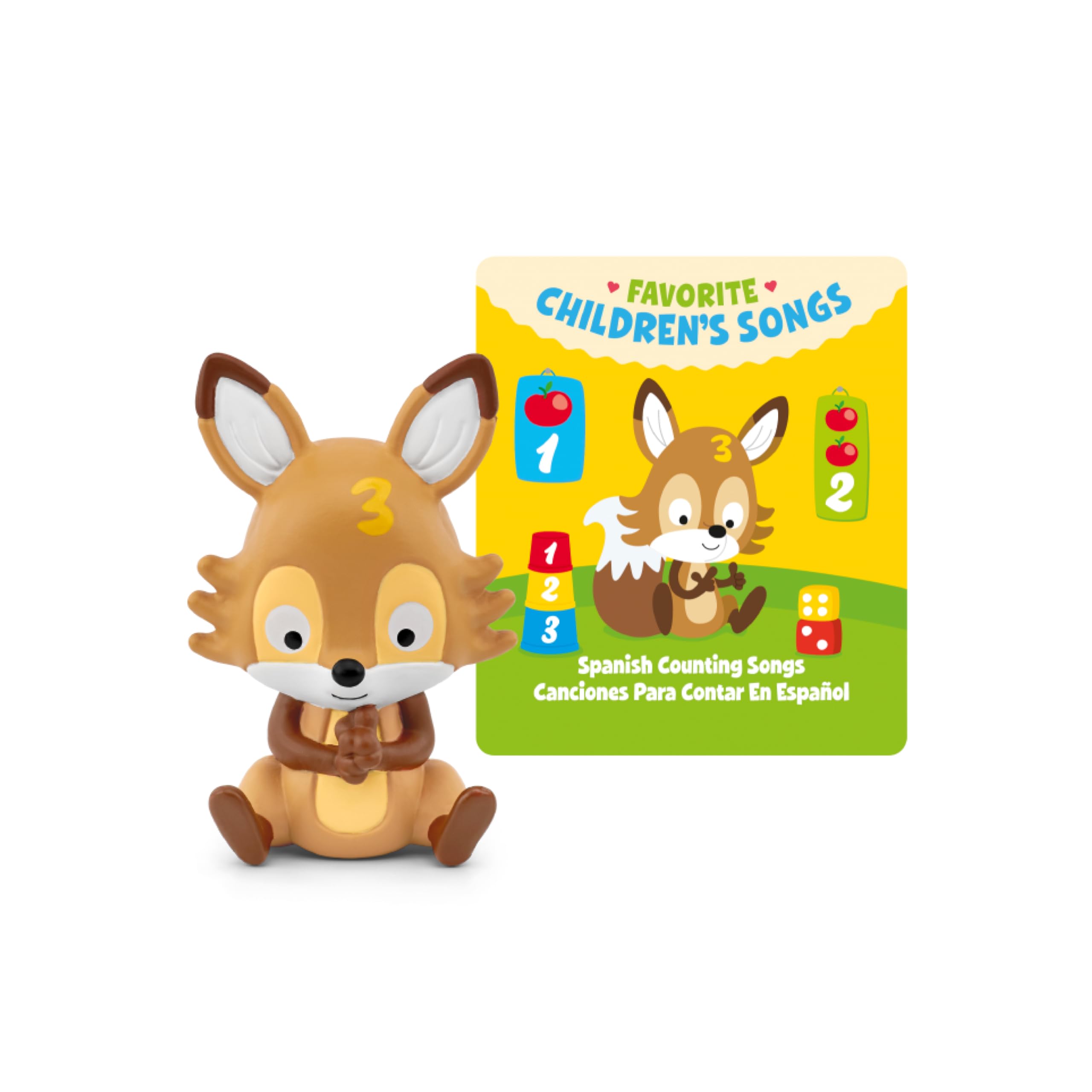 Tonies Favorite Children's Songs: Spanish Counting Songs Audio Toy Figurine [Spanish]