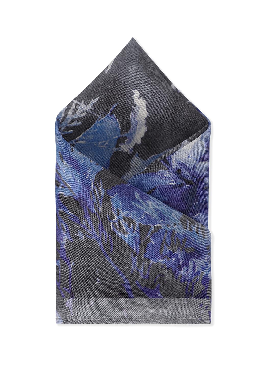 van heusen Men Grey Print Party Pocket Square-picture-56