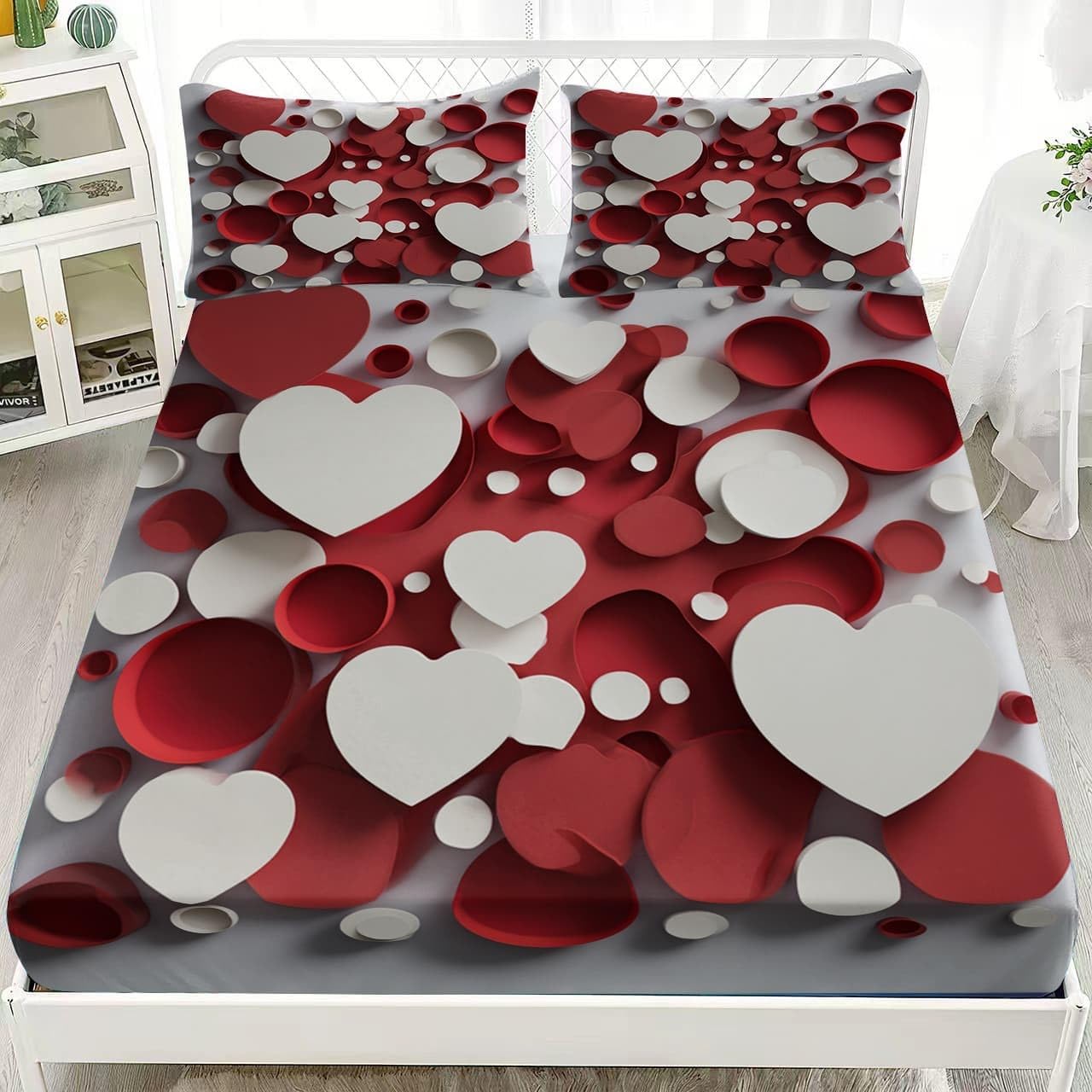 Matrimoniali Lenzuolo Sotto con Angoli 180x200x30cm Bianco
