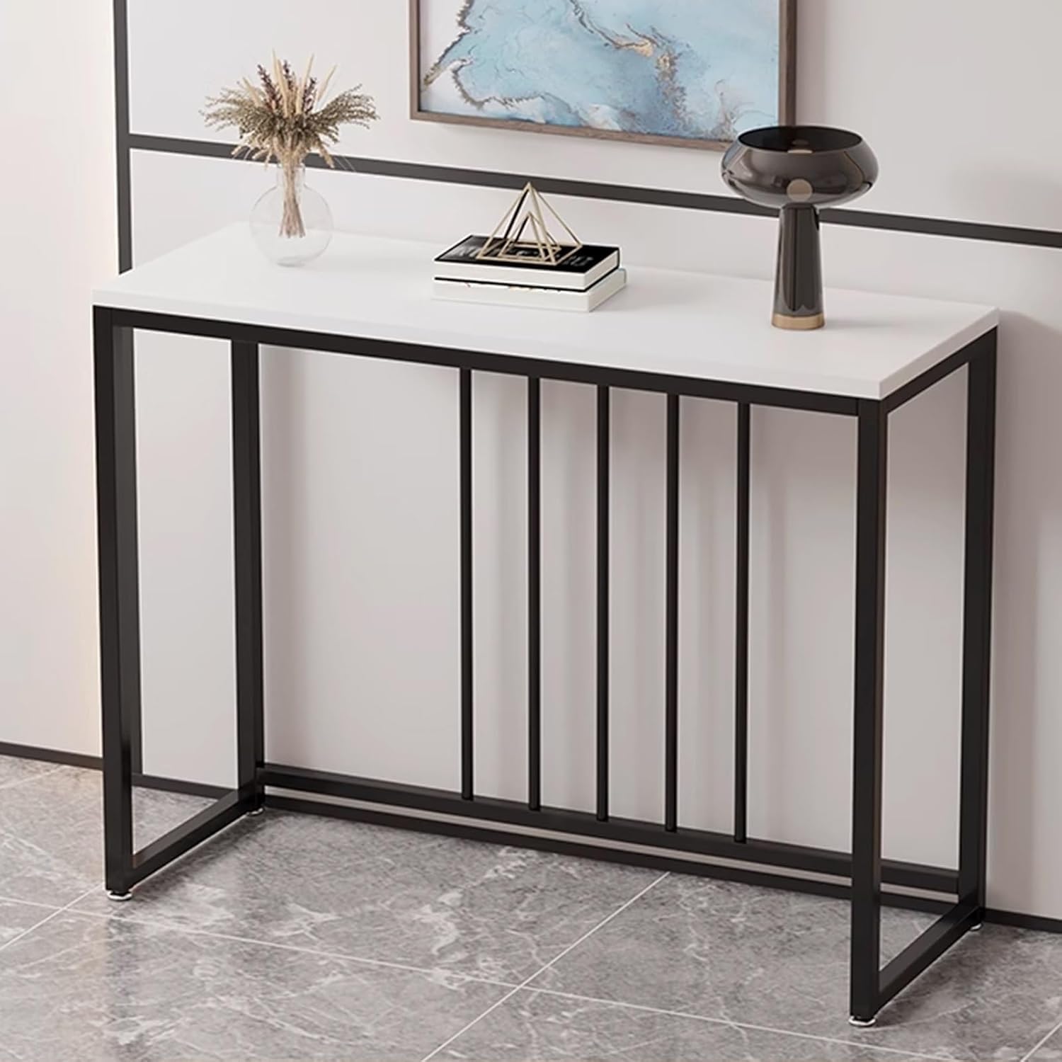 Consola de pasillo funcional para organizar el dormitorio y decorar la sala de estar