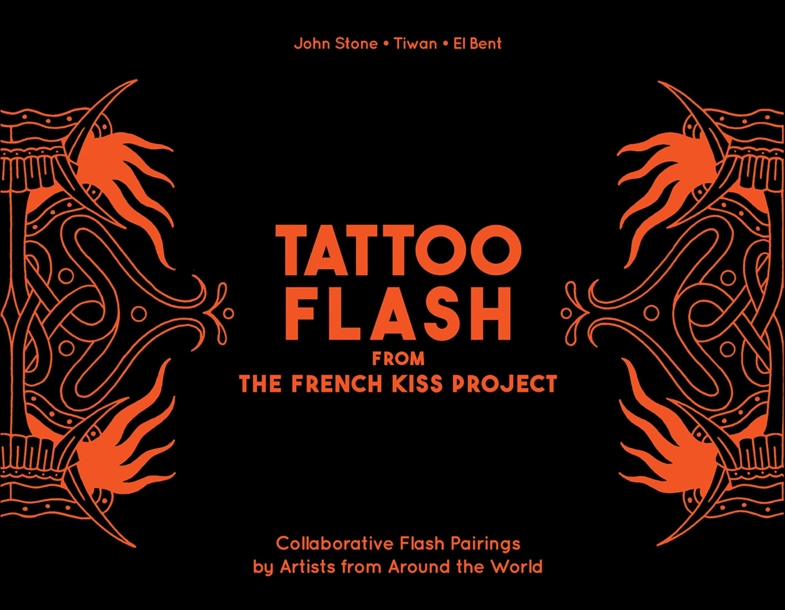 Livre Tattoo Flash French Kiss Project recueil collaboratif mondial