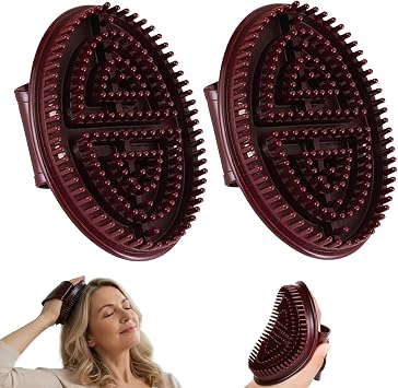 2Pcs Meridian Brush,Meridian Massage Brush,Magnetic Meridian Brush,Meridian Massage Brush for Belly,Fat for Belly for Full Body SPA Massager Relaxation