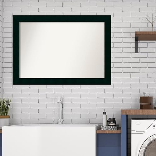 Miniatura 5 de Amanti Art Espejo personalizado, espejo de baño Tribeca, espejo de pared o espejo de tocador de baño sobre el fregadero (24.25 x 34.25 pulgadas),