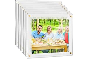 Chunful Acrylic Floating Frames 8 x 10 Inches - Perfect Medium for Acrylic Paintings