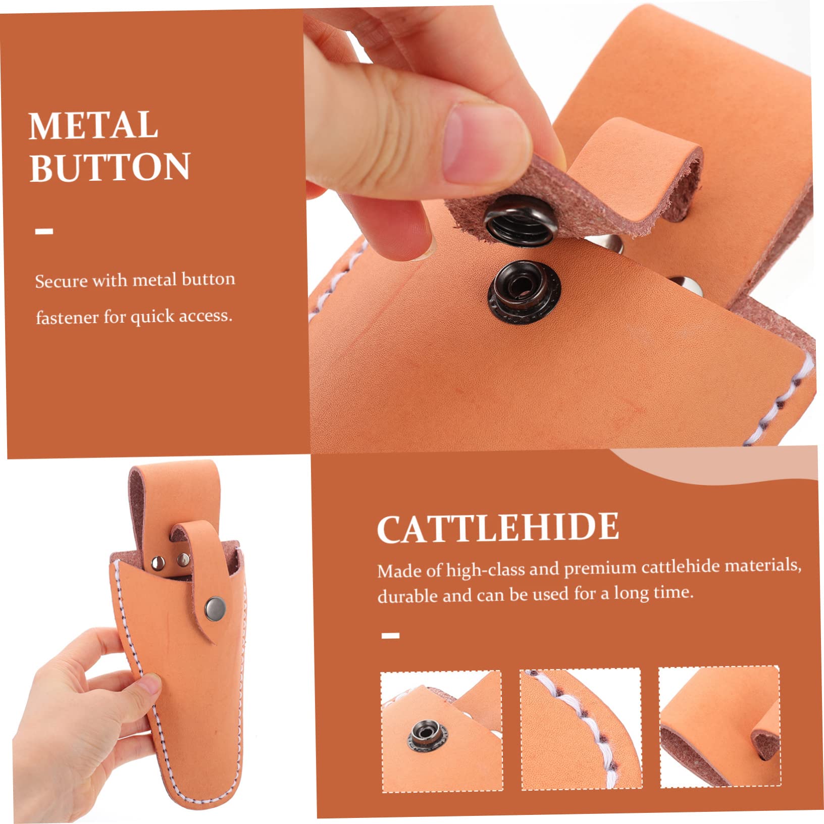 TOVINANNA Scissor Pouch Holder Pruning Shears Tool Kit Garden Pruner Cover Easy to Use