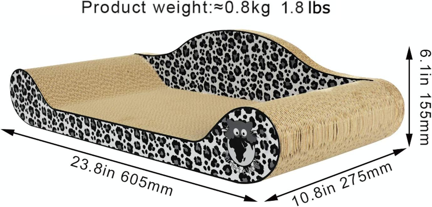 review Cat Lounge - Scratcher - Snow Leopard