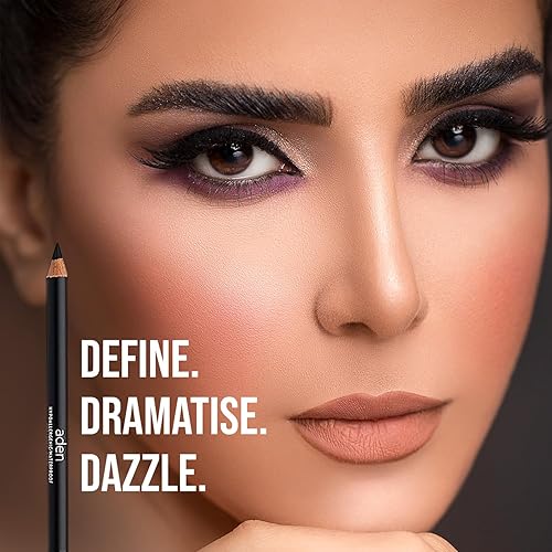 Miniatura 3 de aden Lápiz delineador de ojos, duradero, hipoalergénico e impermeable, sin aceite y altamente pigmentado (20 cortezas de coco)