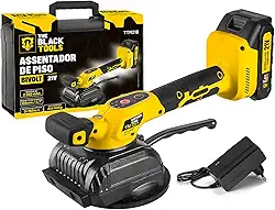 Maquina Assentar Pisos Porcelanatos Elétrica Com Ventosa Até 50kg A Bateria 21v Ttm21b The Black Tools