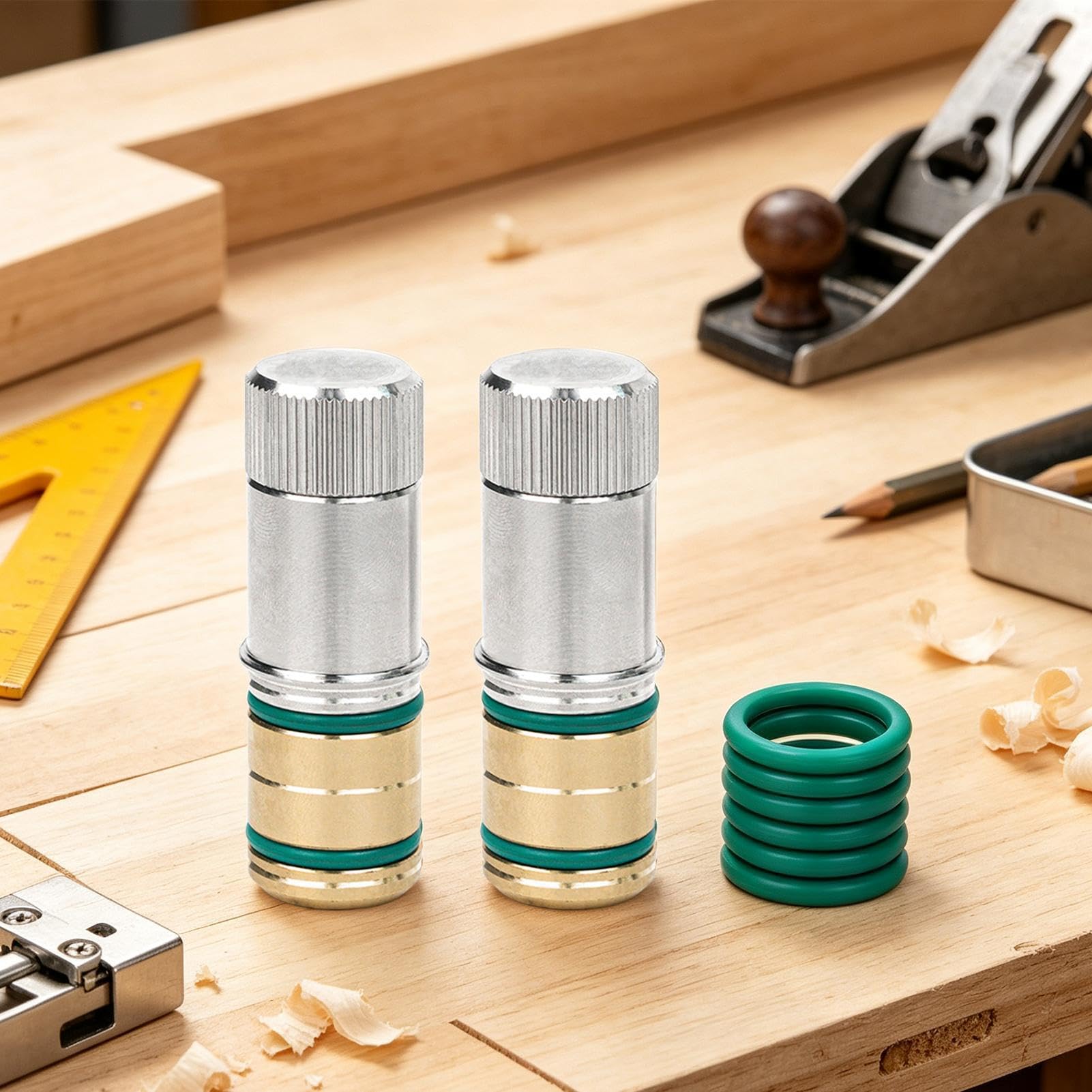 Bench Dogs - 2-piece Self-Locking Woodworking Workbench Table Stops