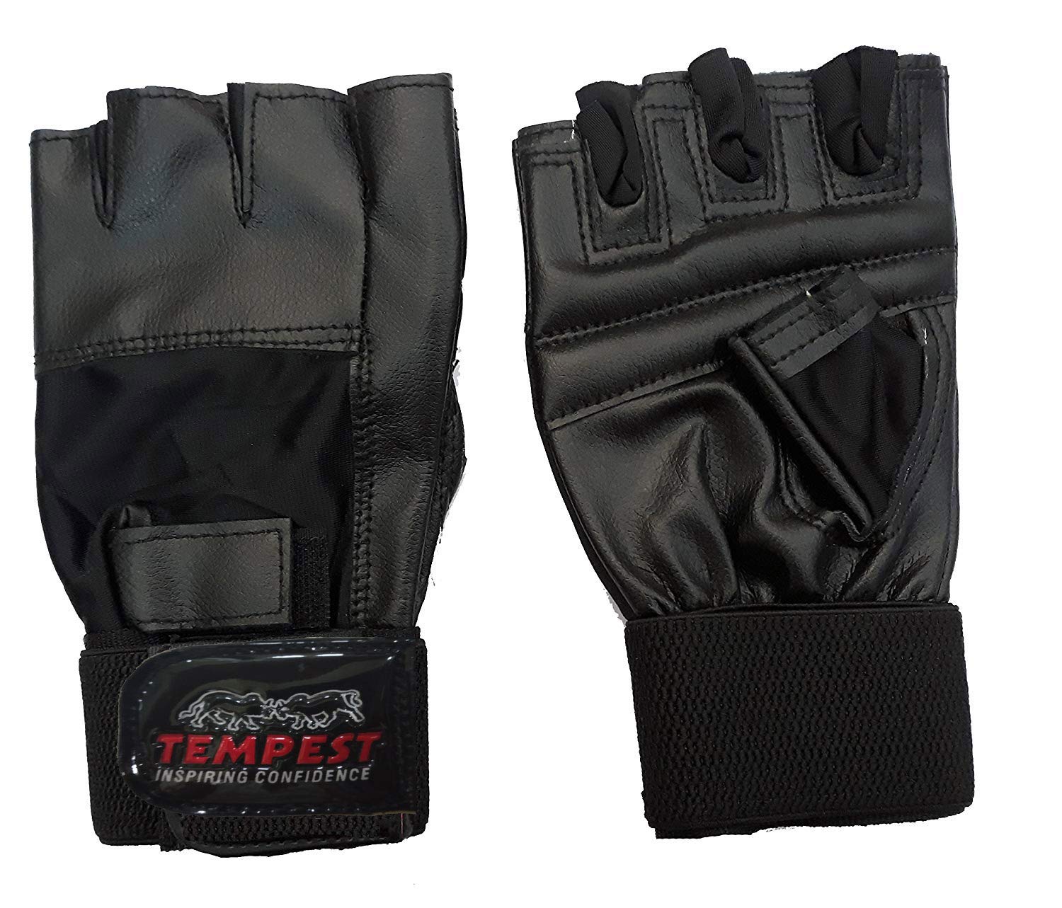 TEMPEST Starter Foam Gym Gloves/Cycling Gloves/Riding Gloves/Stretchable Free Size for Unisex (Synthetic , Black) (B07TYJ4RBP) Amazon Price History, Amazon Price Tracker