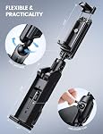 Lamicall Airplane Phone Holder Travel Essentials - [Super Stable] [Thick Case Friendly] Travel Essentials Plane Phone Holder Stand for Flying Desk Home Long Flight Must Haves Accessories for Mom Gift