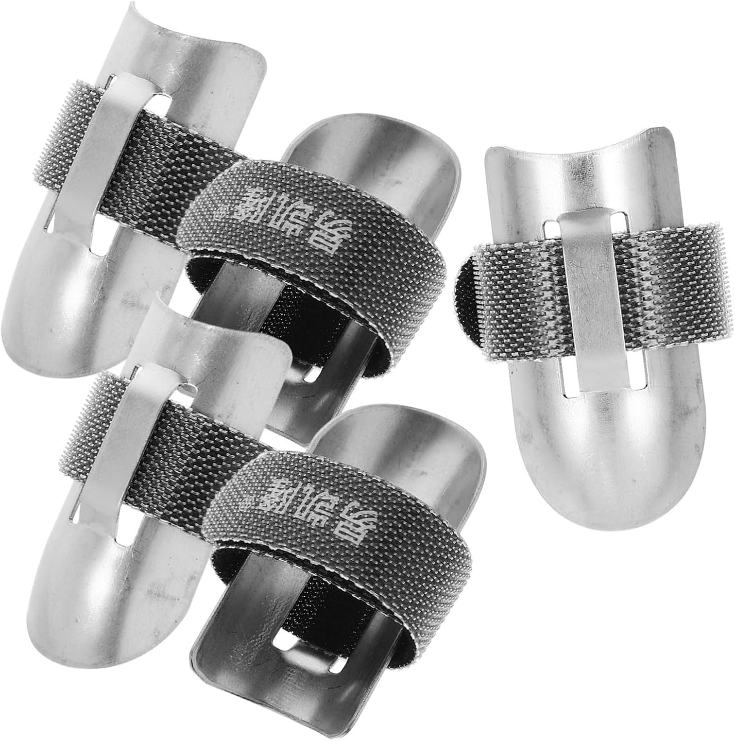 ULTECHNOVO 20pcs Stainless Steel Finger Protectors for Kitchen Cutting Food Guard Chopping Dicing