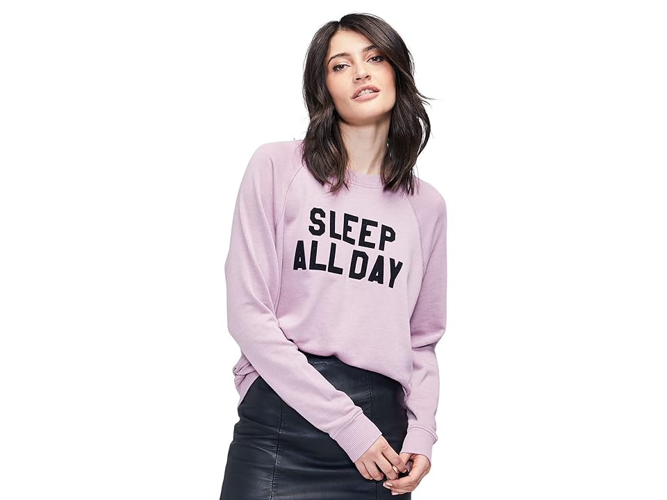 Wildfox Party Girl Sommers Sweatshirt (Elderberry) Women's Clothing INTERNATIONAL SHIPPING