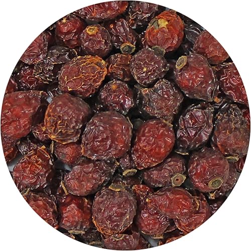 Exotic Nutrition Dried Rose HIPS (3 oz.) - Healthy Natural Treat - Chinchillas, Guinea Pigs, Rabbits, Prairie Dogs, Degus, Hamsters, Rats, Squirrels, Parrots, Chickens, Ducks & Other Small Pets(3 Ounce (Pack of 1))