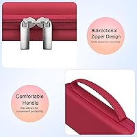 Vista 32 de Elonbo Funda de transporte para calculadora gráfica de color Casio fx-CG50 PRIZM/fx-9750GIII/991ES Plus/ 991CW/ 115ES Plus/300ES/300MS estándar Negro