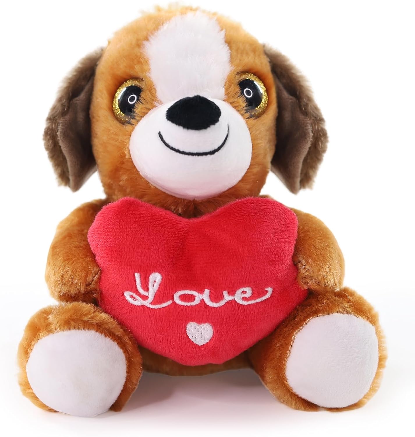 Peluche Perro Sew Butiful - Amor - Regalo de Cumpleaños - 20 cm