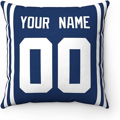 Miniatura 155 de ANTKING 2 paquetes de almohadas personalizadas con cualquier nombre y número para hombres, mujeres y niños Para Cincinnati