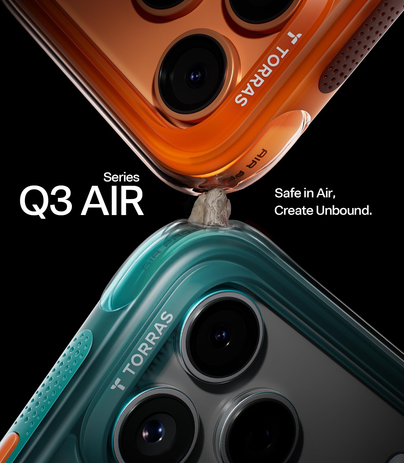 Amazon.com: TORRAS Ostand Q3 Air for iPhone 17 Pro Max Case with