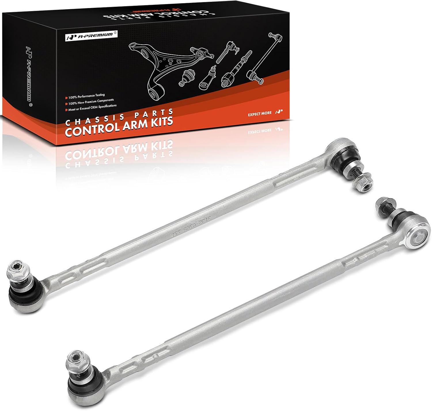 A-Premium 2 x Front Sway Bar Links Stabilizer Bar Links, Compatible with BMW 325xi 2006, 328i xDrive 2009-2013, 328xi 2007-2008, 330xi 2006, 335i xDrive 2009-2013, 335xi 2007-2008, X1 2012-2015