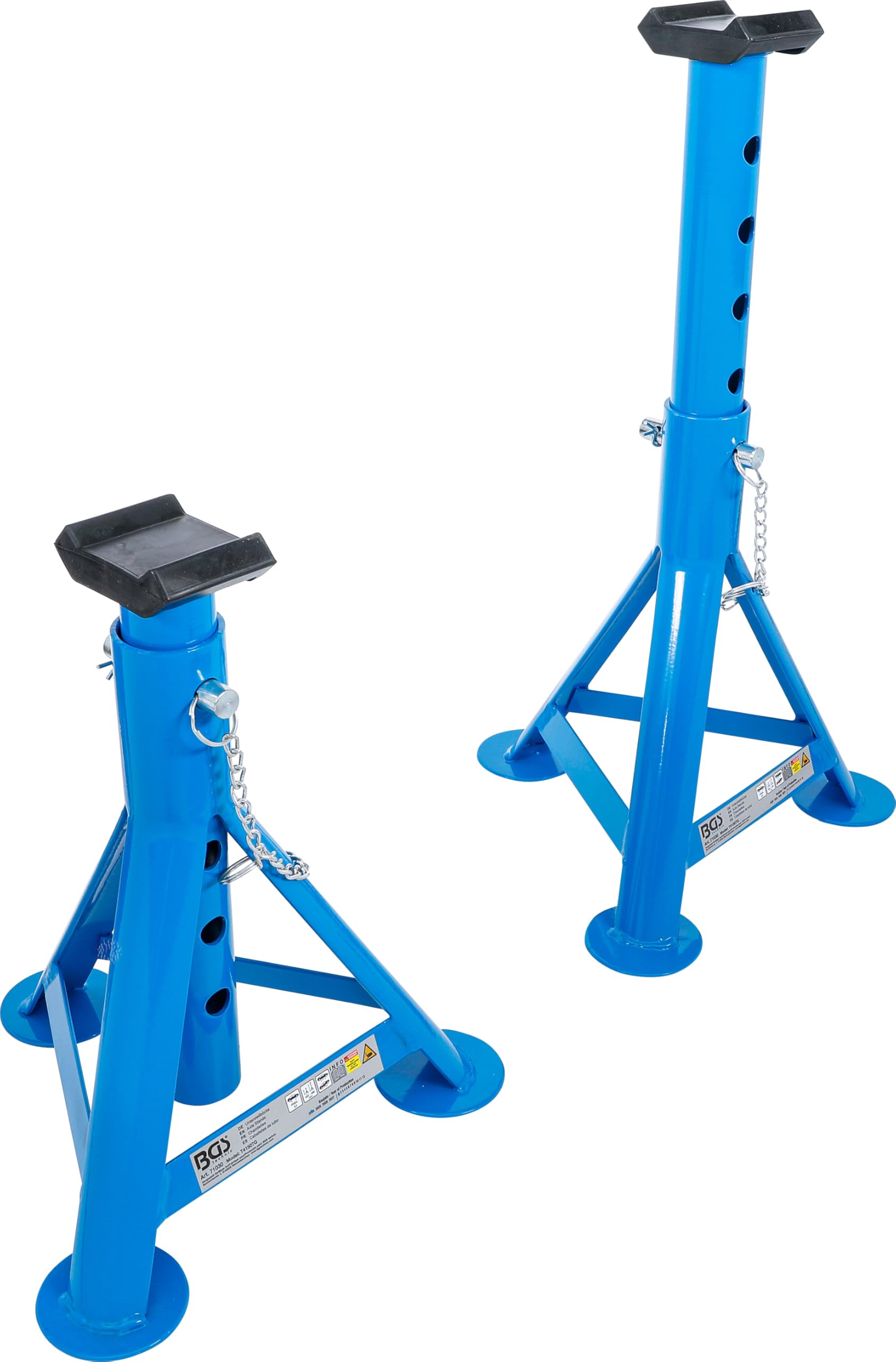 BGS 71030 | Cavalletti | carico 3000 kg / coppia | corsa 335 - 500 mm | 1 coppia
